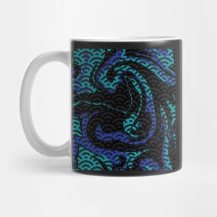 Seigaiha Spiral Mug